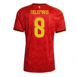 Belgien Youri Tielemans #8 Heimtrikot WM 2026 Kurzarm