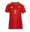 Belgien Zeno Debast #2 Heimtrikot Frauen WM 2026 Kurzarm