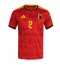 Belgien Zeno Debast #2 Heimtrikot WM 2026 Kurzarm