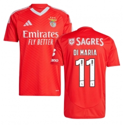 Benfica Angel Di Maria #11 Heimtrikot 2024-25 Kurzarm