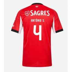 Benfica Antonio Silva #4 Heimtrikot 2025-26 Kurzarm