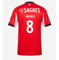Benfica Fredrik Aursnes #8 Heimtrikot 2025-26 Kurzarm
