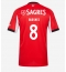 Benfica Fredrik Aursnes #8 Heimtrikot 2025-26 Kurzarm Benfica Fredrik Aursnes #8 Heimtrikot 2025-26 Kurzarm