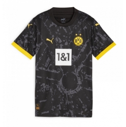 Borussia Dortmund Auswärtstrikot Frauen 2023-24 Kurzarm