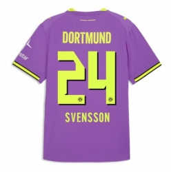 Borussia Dortmund Daniel Svensson #24 3rd trikot 2026-27 Kurzarm