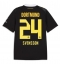 Borussia Dortmund Daniel Svensson #24 Auswärtstrikot 2026-27 Kurzarm Borussia Dortmund Daniel Svensson #24 Auswärtstrikot 2026-27 Kurzarm