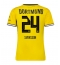 Borussia Dortmund Daniel Svensson #24 Heimtrikot Frauen 2026-27 Kurzarm Borussia Dortmund Daniel Svensson #24 Heimtrikot Frauen 2026-27 Kurzarm