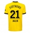 Borussia Dortmund Donyell Malen #21 Heimtrikot 2023-24 Kurzarm