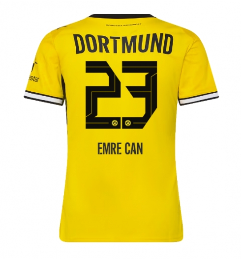 Borussia Dortmund Emre Can #23 Heimtrikot Frauen 2026-27 Kurzarm Borussia Dortmund Emre Can #23 Heimtrikot Frauen 2026-27 Kurzarm