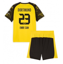 Borussia Dortmund Emre Can #23 Heimtrikot Kinder 2025-26 Kurzarm (+ kurze hosen)