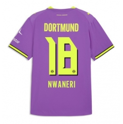 Borussia Dortmund Ethan Nwaneri #18 3rd trikot 2026-27 Kurzarm