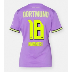 Borussia Dortmund Ethan Nwaneri #18 3rd trikot Frauen 2026-27 Kurzarm