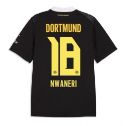 Borussia Dortmund Ethan Nwaneri #18 Auswärtstrikot 2026-27 Kurzarm