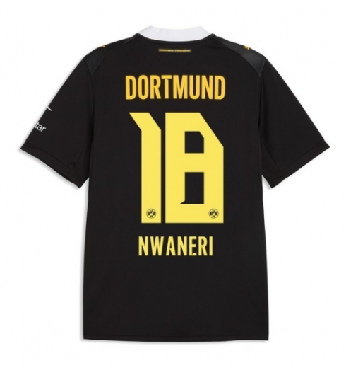 Borussia Dortmund Ethan Nwaneri #18 Auswärtstrikot 2026-27 Kurzarm Borussia Dortmund Ethan Nwaneri #18 Auswärtstrikot 2026-27 Kurzarm