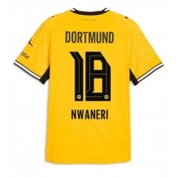 Borussia Dortmund Ethan Nwaneri #18 Heimtrikot 2026-27 Kurzarm