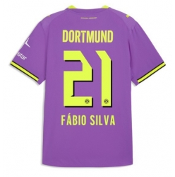 Borussia Dortmund Fabio Silva #21 3rd trikot 2026-27 Kurzarm