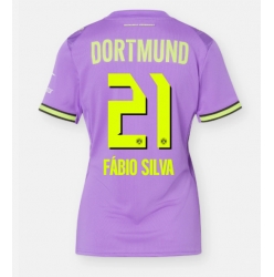 Borussia Dortmund Fabio Silva #21 3rd trikot Frauen 2026-27 Kurzarm