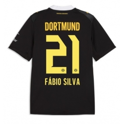 Borussia Dortmund Fabio Silva #21 Auswärtstrikot 2026-27 Kurzarm