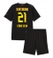 Borussia Dortmund Fabio Silva #21 Auswärtstrikot Kinder 2026-27 Kurzarm (+ kurze hosen)