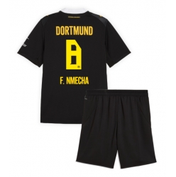 Borussia Dortmund Felix Nmecha #8 Auswärtstrikot Kinder 2026-27 Kurzarm (+ kurze hosen)