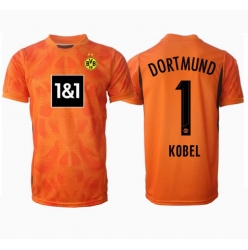 Borussia Dortmund Gregor Kobel #1 Torwart 3rd trikot 2024-25 Kurzarm