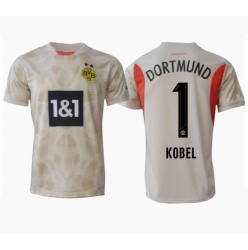 Borussia Dortmund Gregor Kobel #1 Torwart Heimtrikot 2024-25 Kurzarm