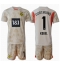 Borussia Dortmund Gregor Kobel #1 Torwart Heimtrikot Kinder 2024-25 Kurzarm (+ kurze hosen)