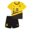 Borussia Dortmund Heimtrikot Kinder 2023-24 Kurzarm (+ kurze hosen)