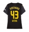 Borussia Dortmund Jamie Bynoe-Gittens #43 Auswärtstrikot Frauen 2024-25 Kurzarm