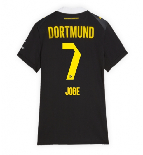 Borussia Dortmund Jobe Bellingham #7 Auswärtstrikot Frauen 2026-27 Kurzarm Borussia Dortmund Jobe Bellingham #7 Auswärtstrikot Frauen 2026-27 Kurzarm