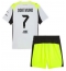 Borussia Dortmund Jobe Bellingham #7 Auswärtstrikot Kinder 2025-26 Kurzarm (+ kurze hosen)