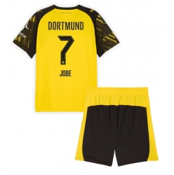 Borussia Dortmund Jobe Bellingham #7 Heimtrikot Kinder 2025-26 Kurzarm (+ kurze hosen)