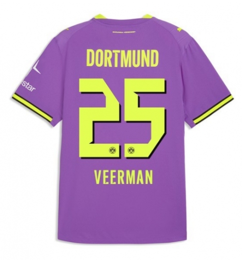 Borussia Dortmund Joey Veerman #25 3rd trikot 2026-27 Kurzarm Borussia Dortmund Joey Veerman #25 3rd trikot 2026-27 Kurzarm