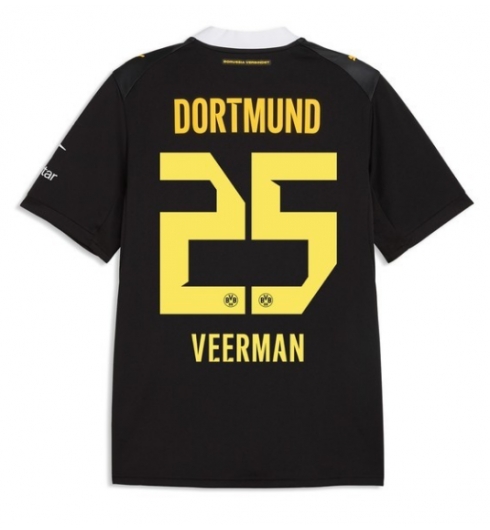 Borussia Dortmund Joey Veerman #25 Auswärtstrikot 2026-27 Kurzarm Borussia Dortmund Joey Veerman #25 Auswärtstrikot 2026-27 Kurzarm