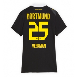 Borussia Dortmund Joey Veerman #25 Auswärtstrikot Frauen 2026-27 Kurzarm