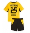 Borussia Dortmund Joey Veerman #25 Heimtrikot Kinder 2026-27 Kurzarm (+ kurze hosen)