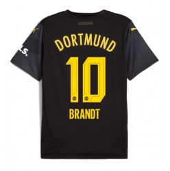 Borussia Dortmund Julian Brandt #10 Auswärtstrikot 2024-25 Kurzarm
