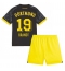 Borussia Dortmund Julian Brandt #19 Auswärtstrikot Kinder 2023-24 Kurzarm (+ kurze hosen)