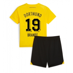 Borussia Dortmund Julian Brandt #19 Heimtrikot Kinder 2023-24 Kurzarm (+ kurze hosen)