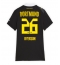 Borussia Dortmund Julian Ryerson #26 Auswärtstrikot Frauen 2026-27 Kurzarm Borussia Dortmund Julian Ryerson #26 Auswärtstrikot Frauen 2026-27 Kurzarm