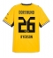 Borussia Dortmund Julian Ryerson #26 Heimtrikot 2026-27 Kurzarm Borussia Dortmund Julian Ryerson #26 Heimtrikot 2026-27 Kurzarm