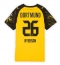 Borussia Dortmund Julian Ryerson #26 Heimtrikot Frauen 2025-26 Kurzarm Borussia Dortmund Julian Ryerson #26 Heimtrikot Frauen 2025-26 Kurzarm