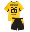 Borussia Dortmund Julian Ryerson #26 Heimtrikot Kinder 2026-27 Kurzarm (+ kurze hosen)