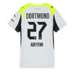Borussia Dortmund Karim Adeyemi #27 Auswärtstrikot Frauen 2025-26 Kurzarm