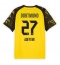 Borussia Dortmund Karim Adeyemi #27 Heimtrikot 2025-26 Kurzarm