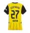 Borussia Dortmund Karim Adeyemi #27 Heimtrikot Frauen 2024-25 Kurzarm