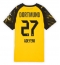 Borussia Dortmund Karim Adeyemi #27 Heimtrikot Frauen 2025-26 Kurzarm