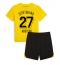 Borussia Dortmund Karim Adeyemi #27 Heimtrikot Kinder 2023-24 Kurzarm (+ kurze hosen)