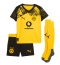 Borussia Dortmund Karim Adeyemi #27 Heimtrikot Kinder 2025-26 Kurzarm (+ kurze hosen)
