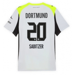 Borussia Dortmund Marcel Sabitzer #20 Auswärtstrikot 2025-26 Kurzarm